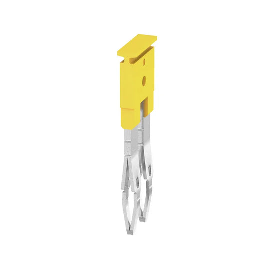 ZQV 2.5/2 Puente enchufable amarillo de 2 polos para WDU/ZDU/ZDK… de 2.5 mm²