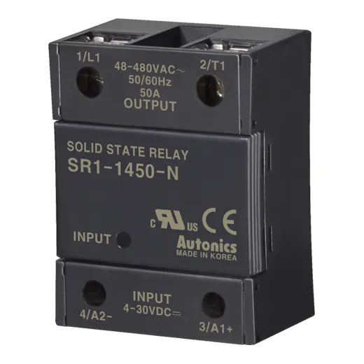 SR1-1440R-N SSR monofásico 40A Input 4-30VCD Output 48-480VCA aleatorio