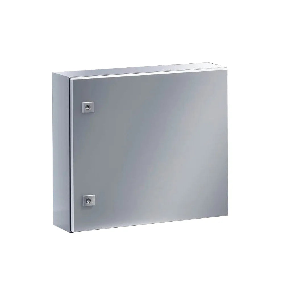 AE Gabinete mural de acero inoxidable AISI304 1P 500Hx500Wx210Dmm IP66 NEMA 4X