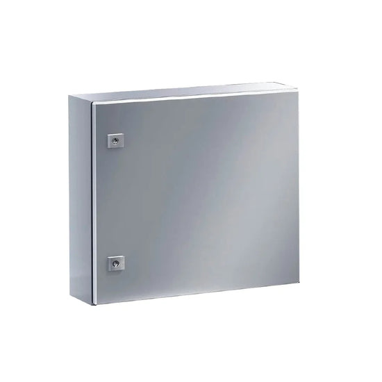 AE Gabinete mural de acero inoxidable AISI304 1P 500Hx500Wx210Dmm IP66 NEMA 4X