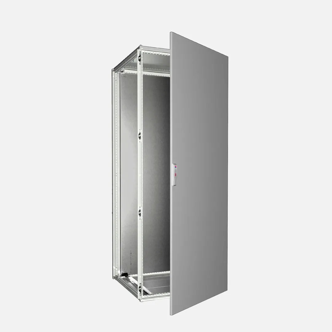 VX25 Armario de chapa de acero 2000Hx800Wx800Dmm 1 Puerta IP55 NEMA 12 RAL7035