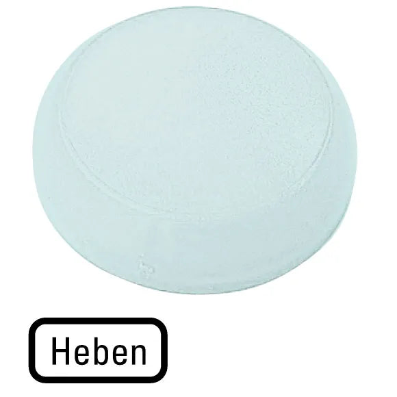 M22-XL-W-D17 RMQ-Titan Lente para luz piloto Diseño-Plano color Blanco -HEBEN-