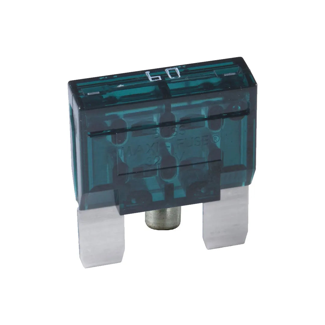 Fusible de cuchilla accion rapida 32VCD 60A 1kAIC Codigo de color azul