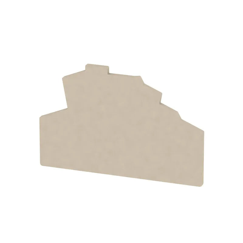 ZAP/TW ZDKPE2.5-2 Tapa final para clema ZDK 2.5 color beige