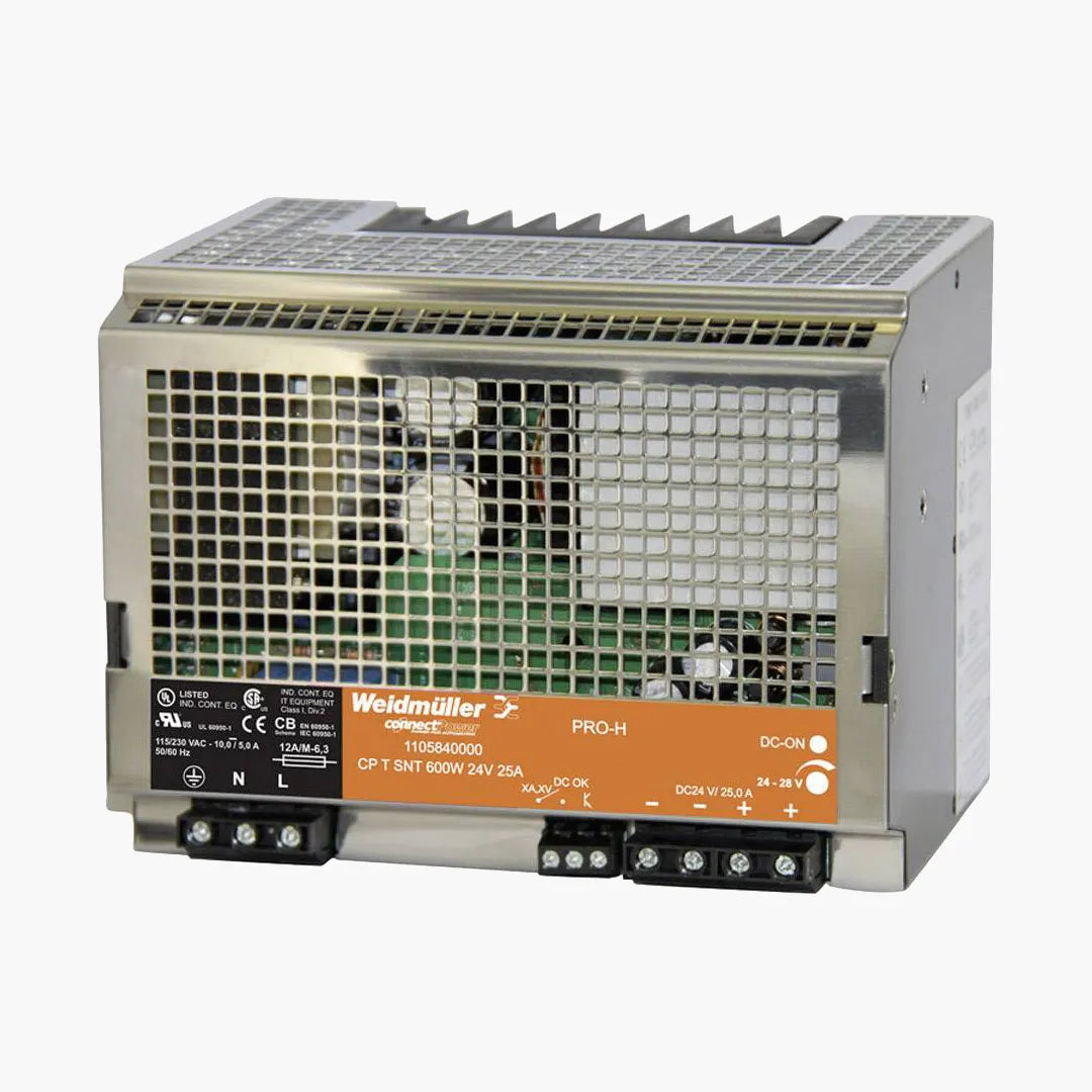 PRO-H  Fuente de alimentación monofásica 100-240VCA Output 600W 24VCD 25A