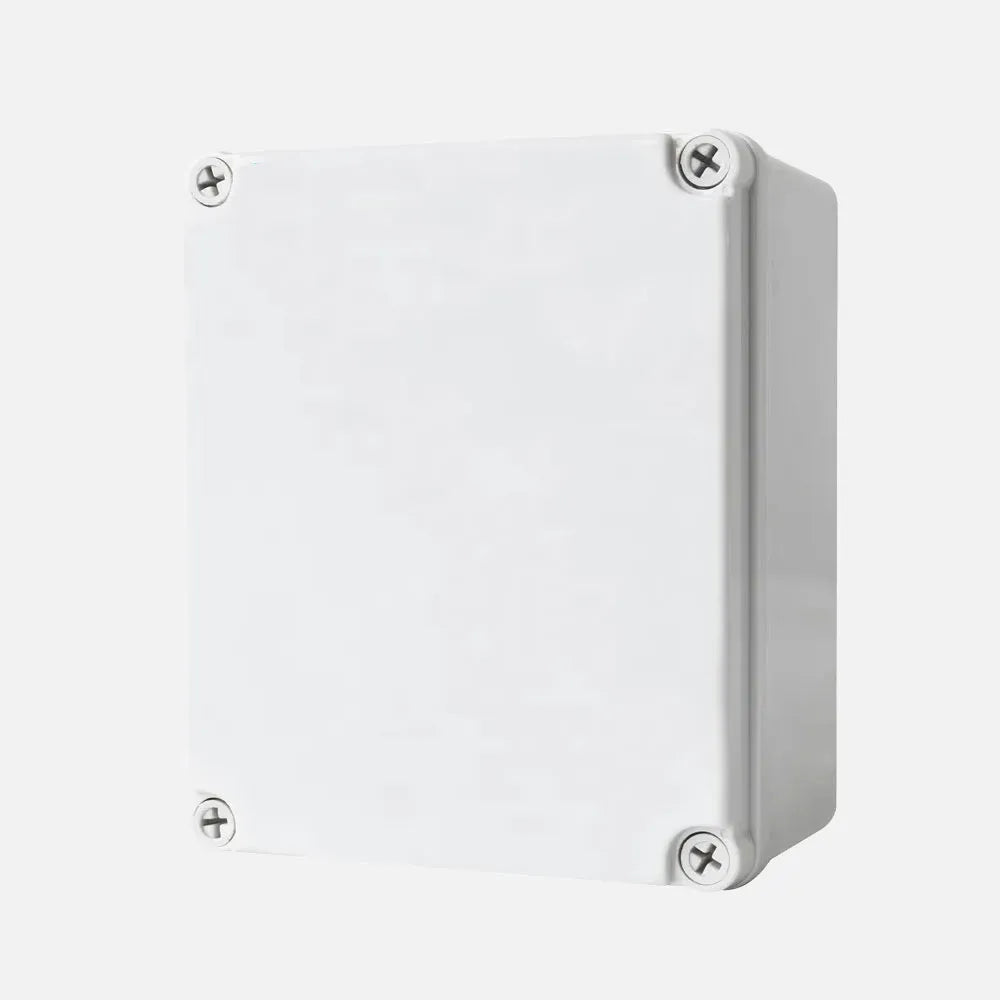 Caja de distribucion sobrep. p. opaca c/plat. 110HX80WX75Dmm Plastic PC IP67