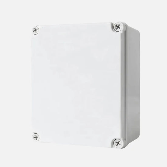 Caja de distribucion sobrep. p. opaca c/plat. 110HX80WX75Dmm Plastic PC IP67