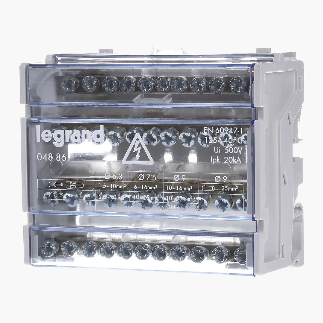 REPARTIDOR RETRAPOLAR 125AMPS. 3/BORNES