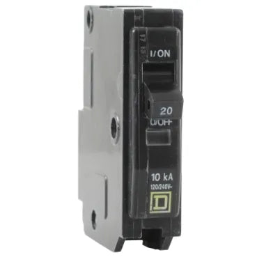 Interruptor termomagnético mini Square D 1 Polo 20A 10kA 120-240V