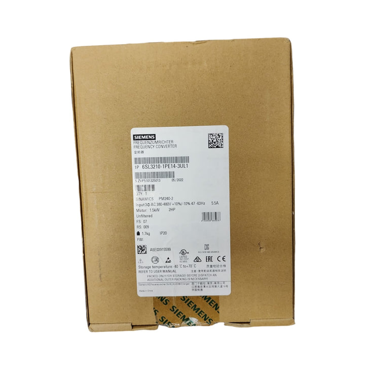 Siemens 6SL3210-1PE14-3UL1 Sinamics Power Module