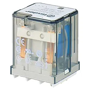 Relevador de potencia 8 pines 24VAC 2CO 2NA2NC AgSnO2 16A 250V
