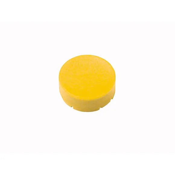 M22-XDH-Y RMQ-Titan Placa para Botón Diseño-Saliente color Amarillo