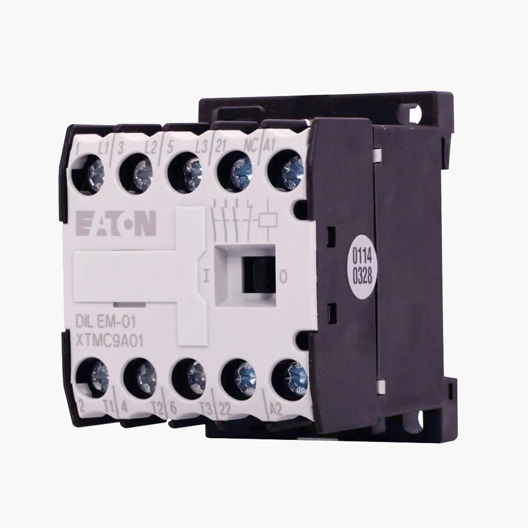 DILEM-01(220V50HZ,240V60HZ) Mini contactor trifásico + 1NC 240VCA 9A IP20