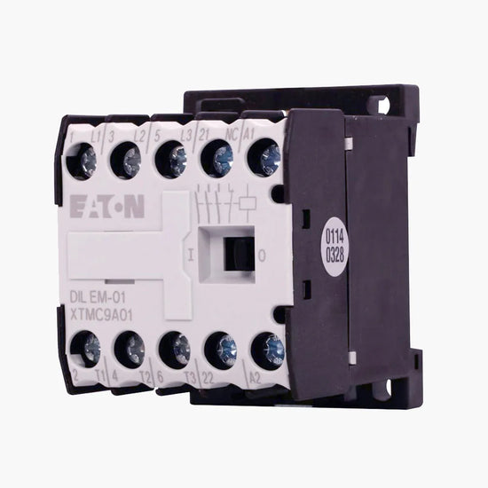 DILEM-01(220V50HZ,240V60HZ) Mini contactor trifásico + 1NC 240VCA 9A IP20