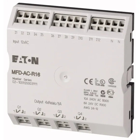 MFD-AC-R16 MODULO DE 12E4S 230V