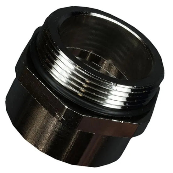 ADAP PG29/NPT 1 Adaptador de latón niquelado Relación PG29 a NPT 1