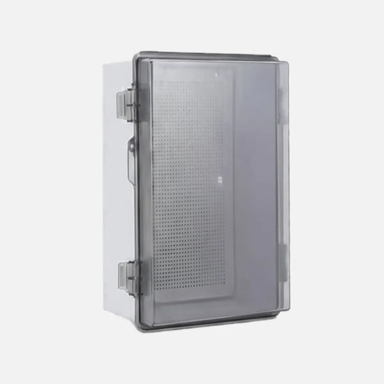 Gabinete mural puerta transp. c/platina 390mmHX290mmWX160mmD ABS+PC IP66