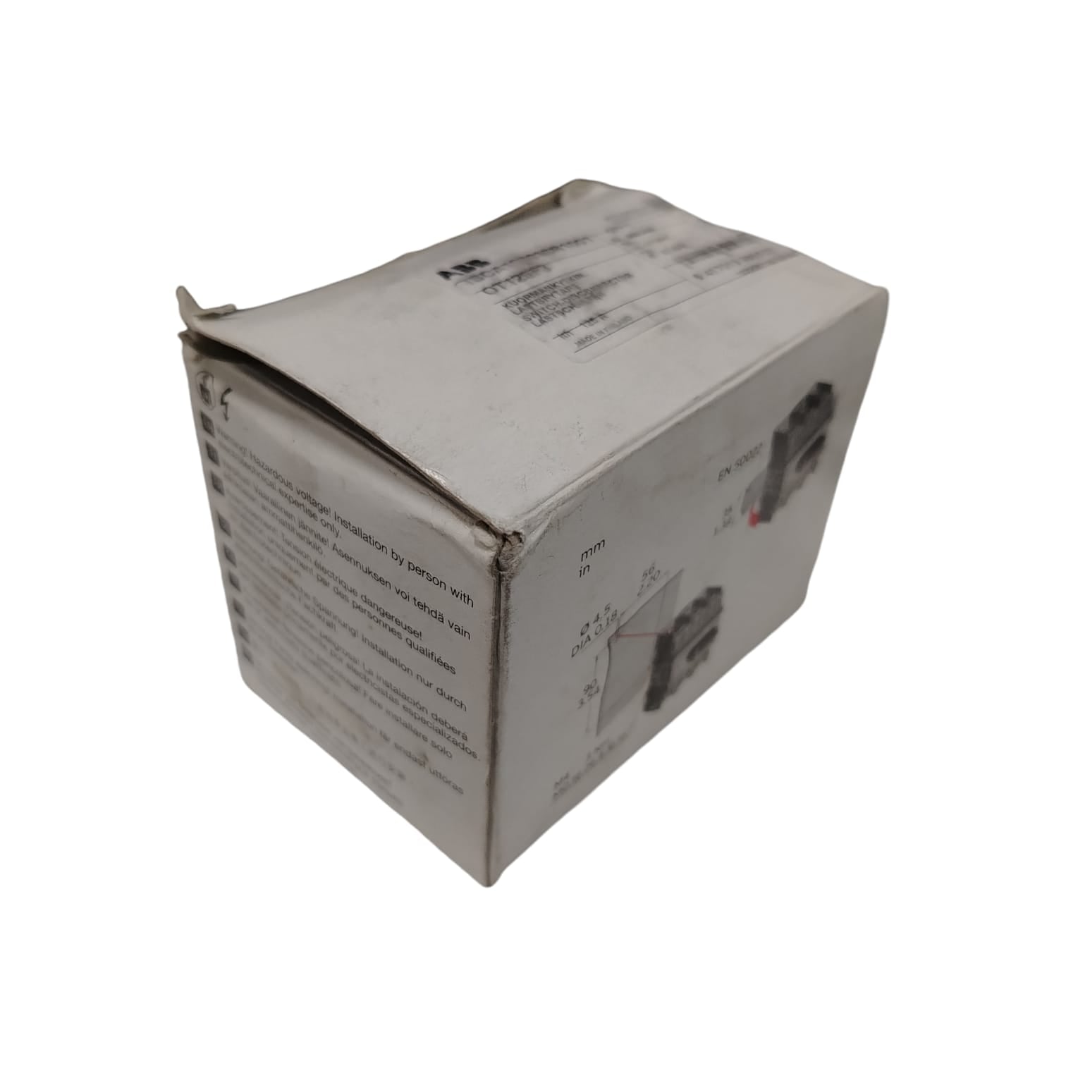 ABB	1S200B11907600543/OT125F3 Interruptor termomagnético