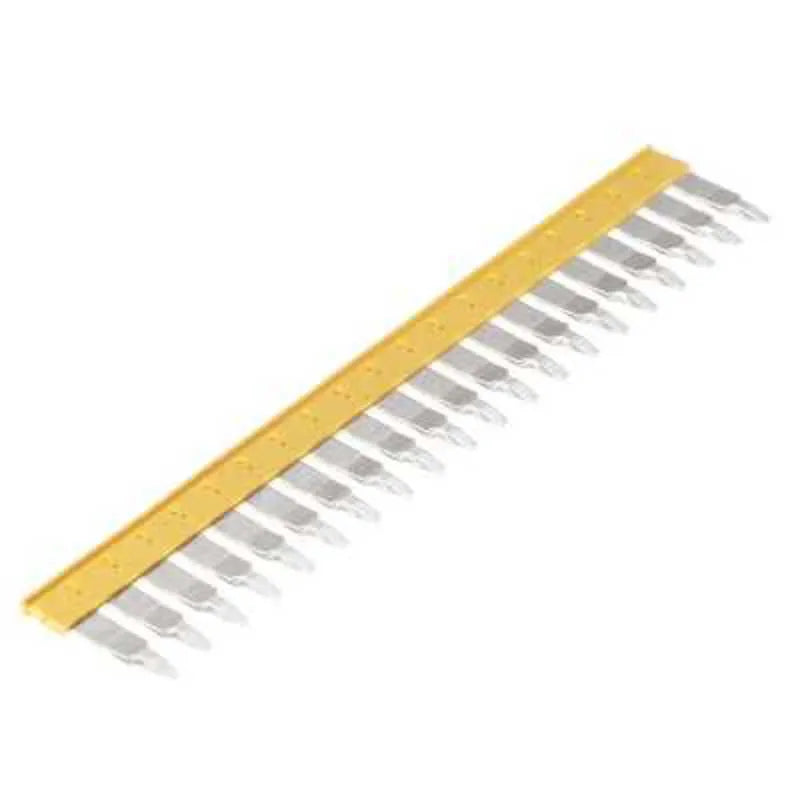 ZQV 6N/20 Puente enchufable amarillo de 20 polos para PDU 6/PNT 6 de 6 mm²