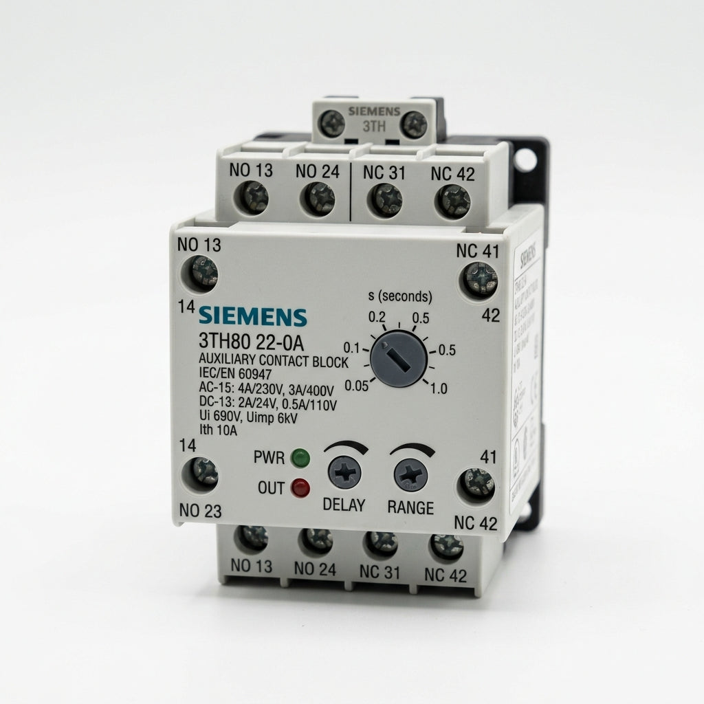SIEMENS 3TH80 22-0A CONTACTOR DE CONTROL (CON DETALLE)