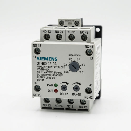 SIEMENS 3TH80 22-0A CONTACTOR DE CONTROL (CON DETALLE)