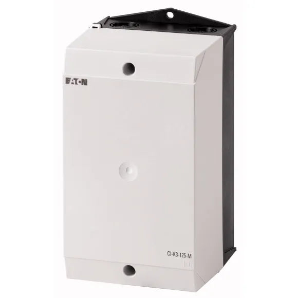 CI-K3-125-M Caja aislada con placa de montaje 200Hx120Wx125D Montaje panel IP65