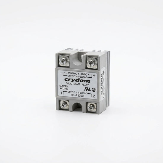 Relevador de estado sólido, control 4-32VDC, salida 48-530VAC CRYDOM