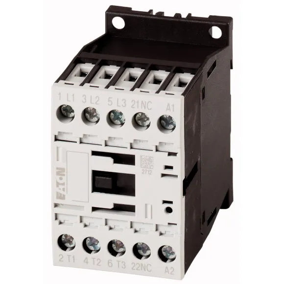 DILM12-01(24V50/60HZ) Contactor trifásico + 1NC 24VCA 12A IP20
