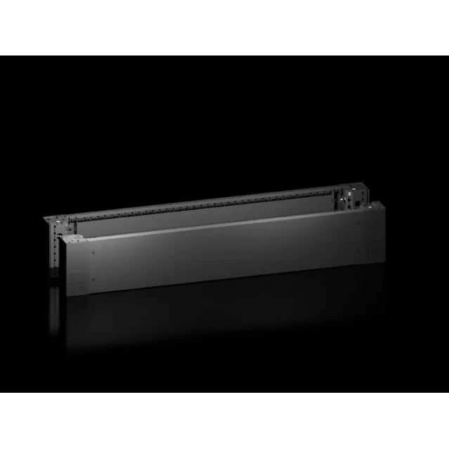 VX Zócalo frontal y trasero de chapa de acero 200x1200mm RAL 9005