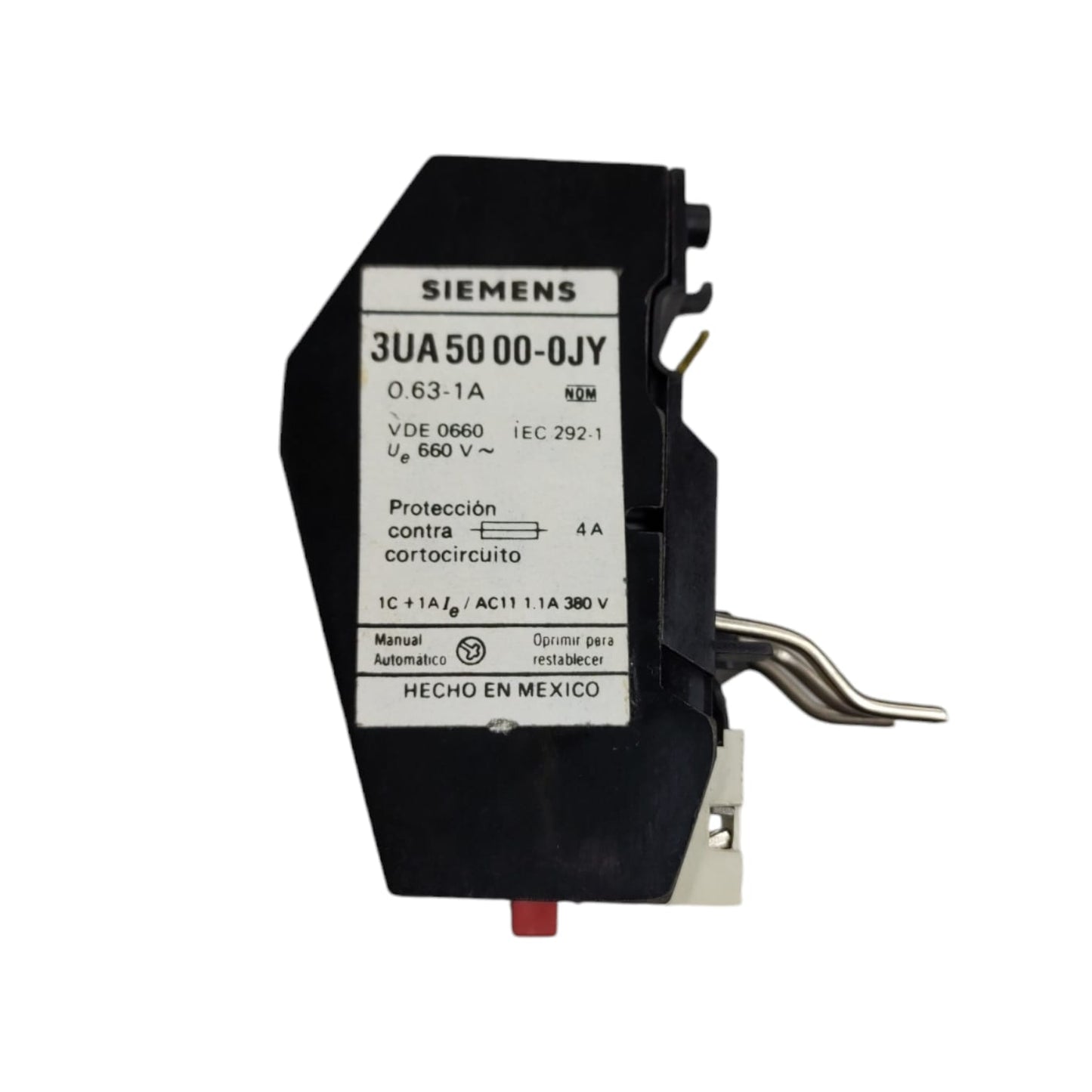 Siemens 3UA50 00-0JY relé de sobrecarga