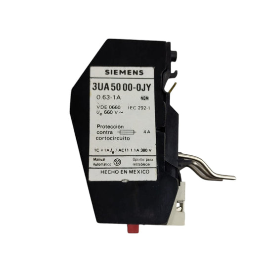 Siemens 3UA50 00-0JY relé de sobrecarga