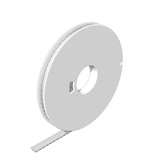 MF 10/6 MM WS Etiqueta para clema sin rotulación en rollo 10Hx6Wmm Blanca 500Pz