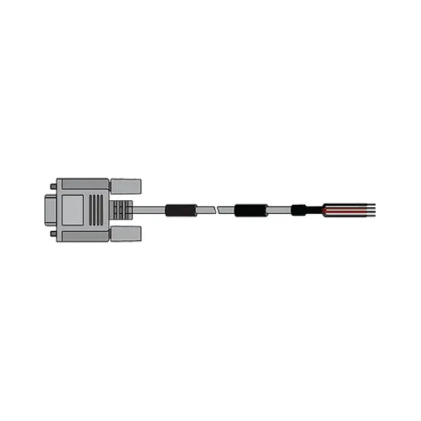 C3M5P03-D9M0-W4*0 Cable de comunicación RS485 D-SUB Macho 9-pin/4 hilos 3mt