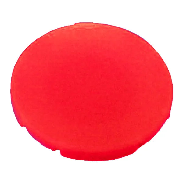 M22-XD-R-D5 RMQ-Titan Placa para Botón diseño-Plano color Rojo -AUS-