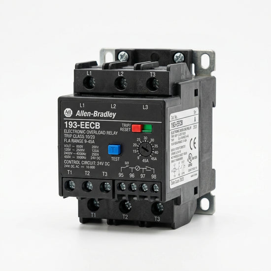 ALLEN BRADLEY 193-EECB RELÉ (CON DETALLE)