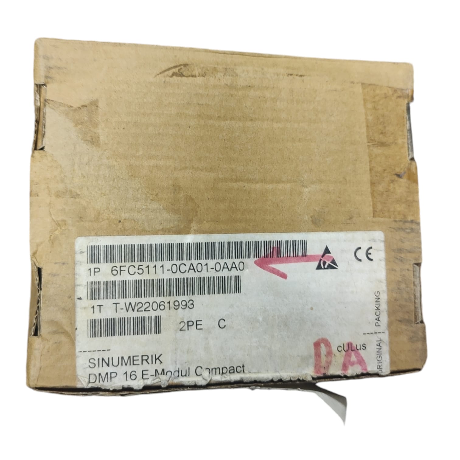 Siemens 6FC5111-0CA01-0AA0 módulo de entradas analógicas