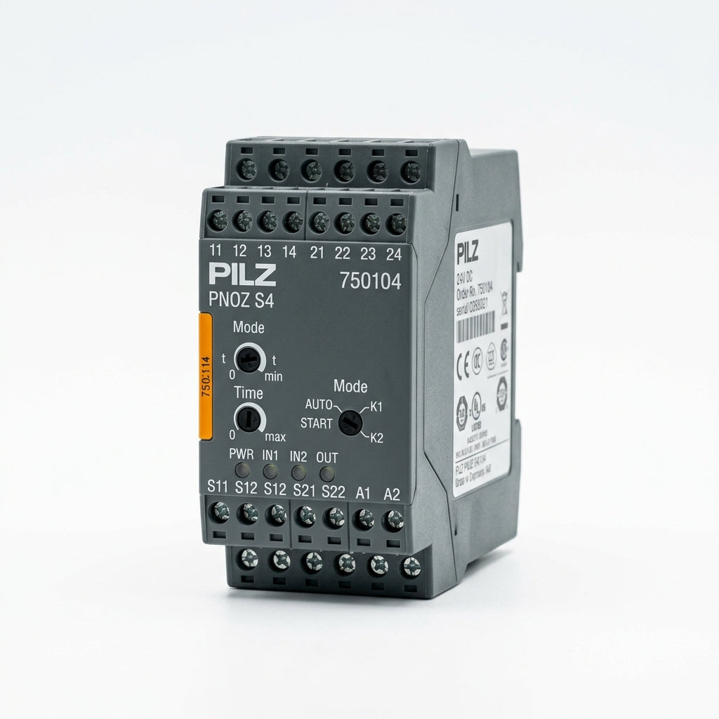 PILZ PNOZ S4 750104 RELÉ DE SEGURIDAD