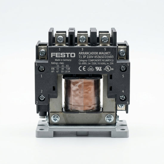 FESTO ARRANCADOR MAGNET. T1 3P 220V 8536SCO3V03