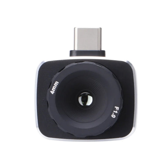 Cámara térmica IR 256×192 -20°C a 550°C lente 4.3mm. enfoque manual USB-C Androi