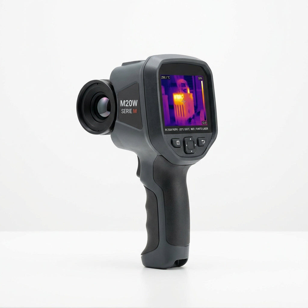 M20W SERIE M CAMARA TERM PORTATIL IR 256X192PX -20°C-550°C WIFI/PUNTO LASER