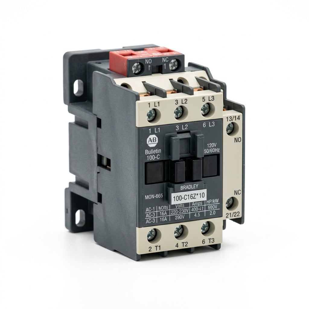 Allen Bradley 100-c16z*10 contactor trifásico Ligero Detalle