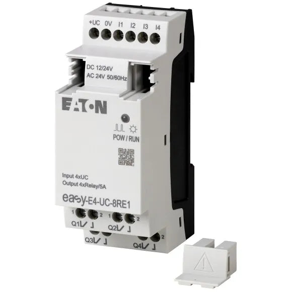 EASY-E4-UC-8RE1 I/O MODULO DE EXPANSIÓN 4DI 4DO RELÉ 5A 12VDC-24VUC