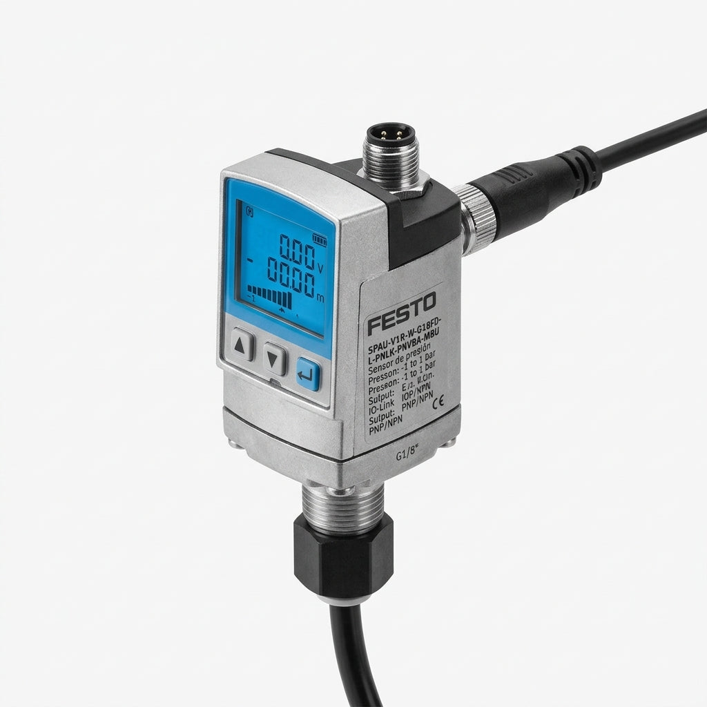 FESTO SPAU-V1R-W-G18FD-L-PNLK-PNVBA-M8U