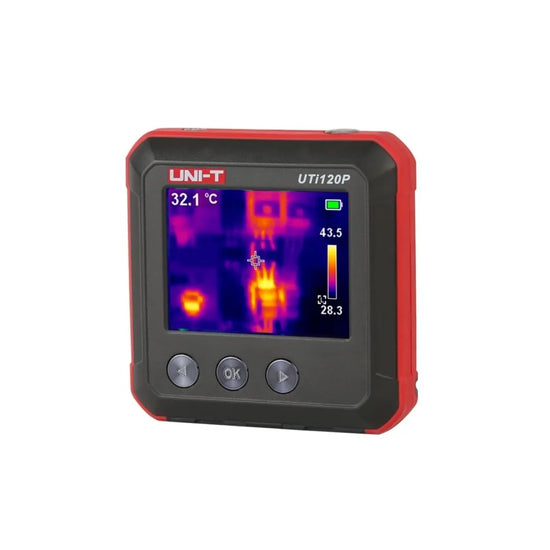 Cámara térmica de bolsillo 2.4” TFT LCD (320×240) 120×90px, -20?~400?