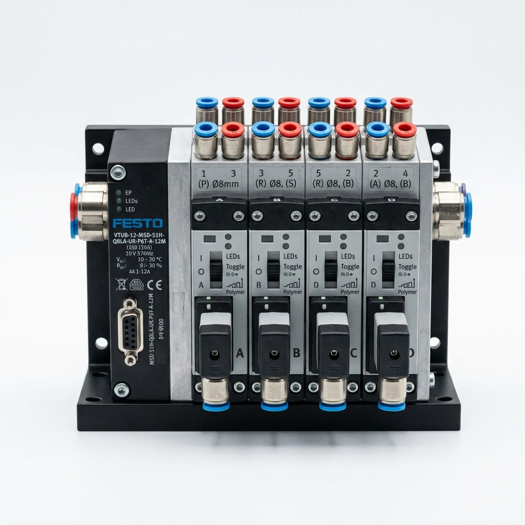 FESTO VTUB-12-MSD-S1H-Q8LA-UR-P6T-A-12M