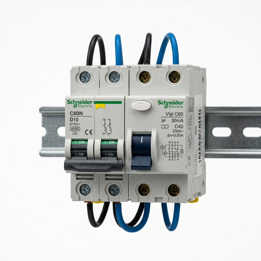 SCHNEIDER ELECTRIC C60N D10 + VIGI C60