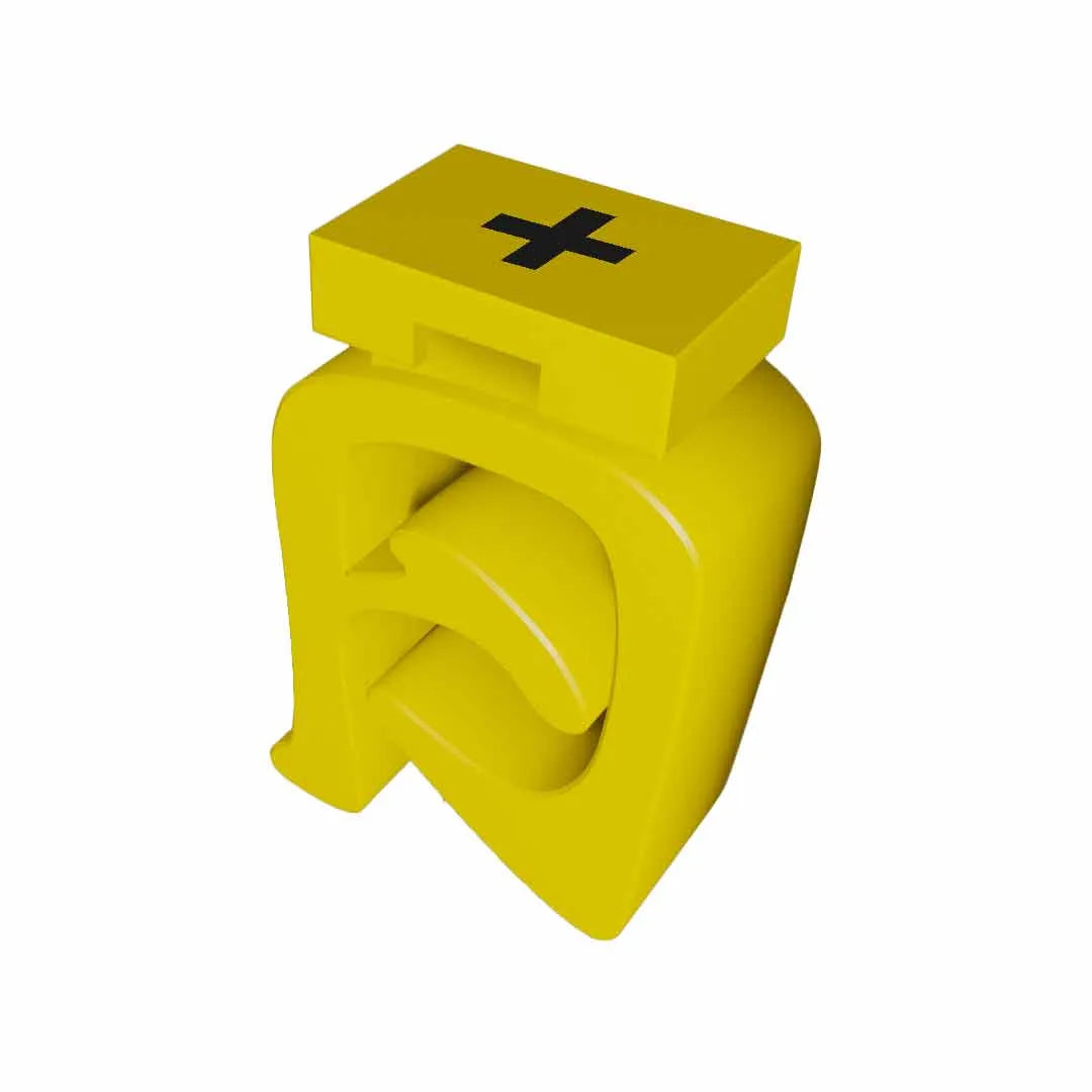 M-FIX O 3.3 + Señalizador abierto de cable 6-4AWG -+- Amarillo 210Pz