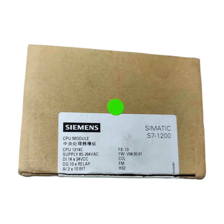 Siemens 6ES7 214-1BG40-0XB0 unidad de procesamiento