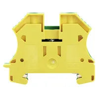 WPE 16N Clema compacta para tierra 16mm² 14-6AWG 400VCA Verde-Amarillo