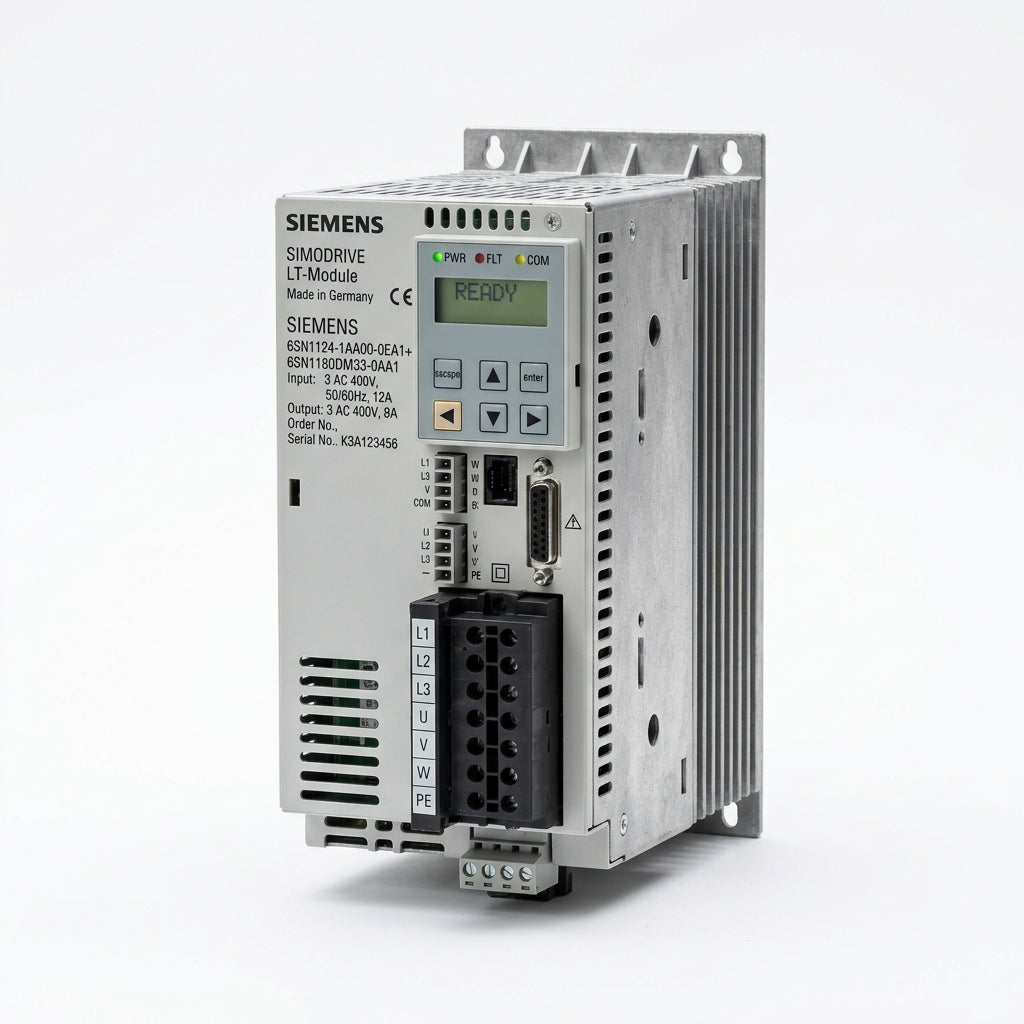 SIEMENS 6SN1124-1AA00-0EA1+6SN1180DM33-0AA1 módulo de potencia
